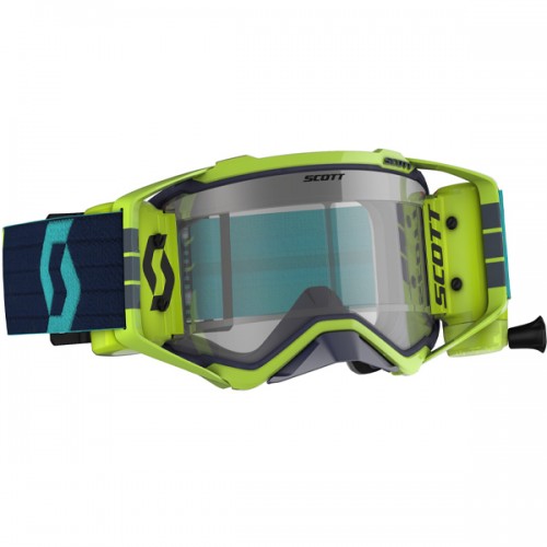 OCULOS SCOTT PROSPECT WFS - AZUL / AMARELO - LENTE CLARA 